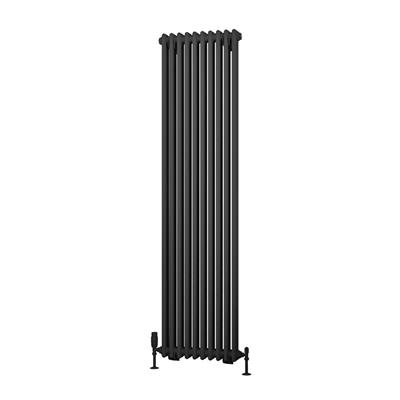 Eastbrook Rivassa 2 koloms verwarming 180x47,3cm Antraciet 1556 watt