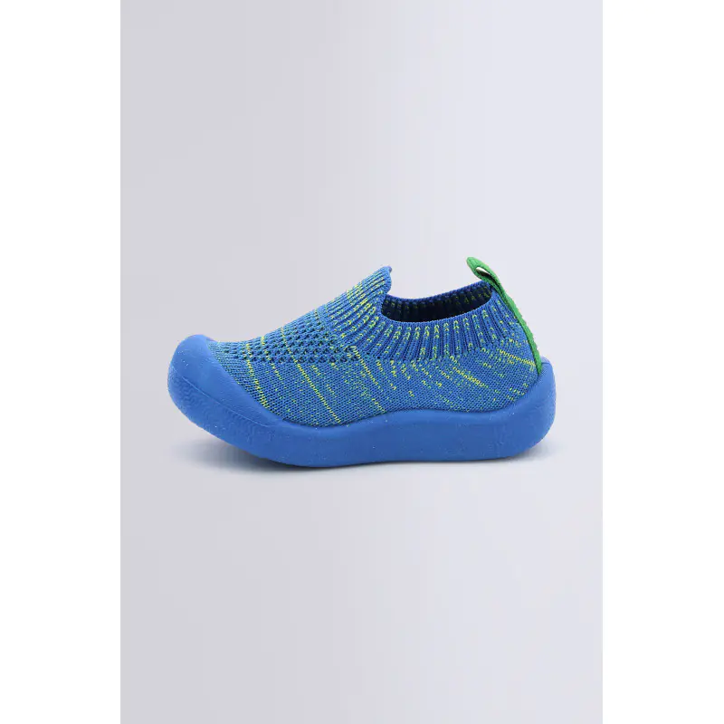 KICK EASY BLEU VERT CHAUSSONS Textile Bébé