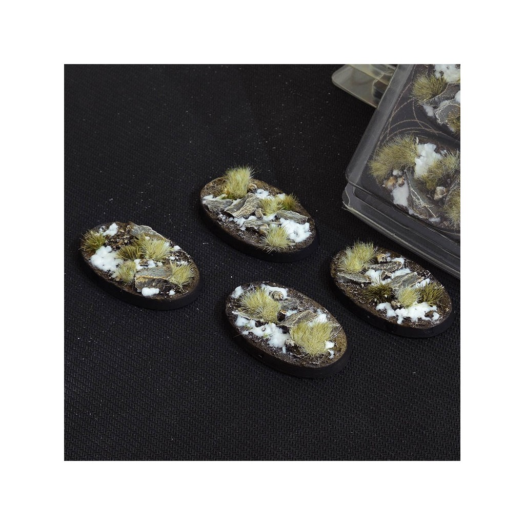 Winter Bases, Oval 60mm (x4)