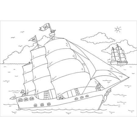 Tessloff Mein schönstes Malbuch - Piraten