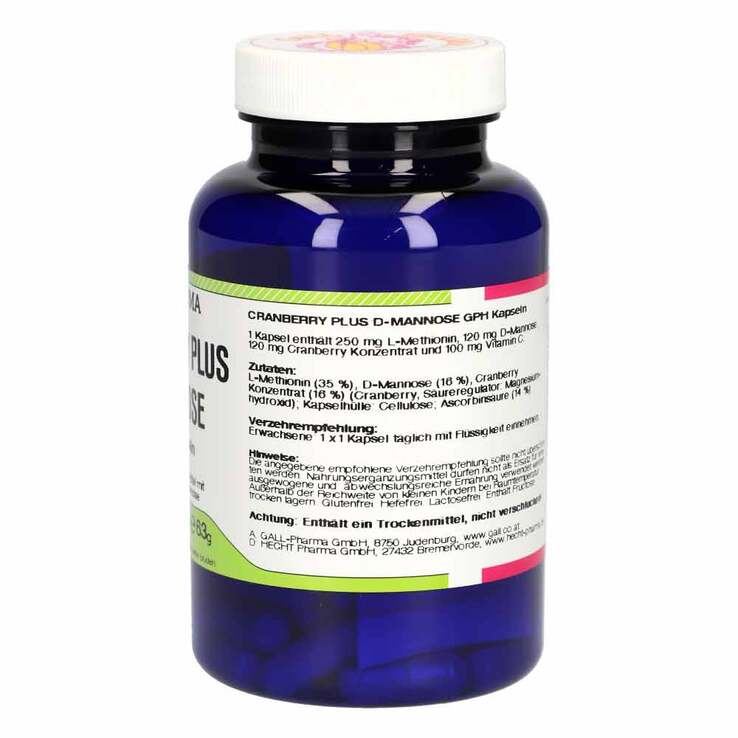 Cranberry Plus D-Mannose GPH Kapseln, 90 St