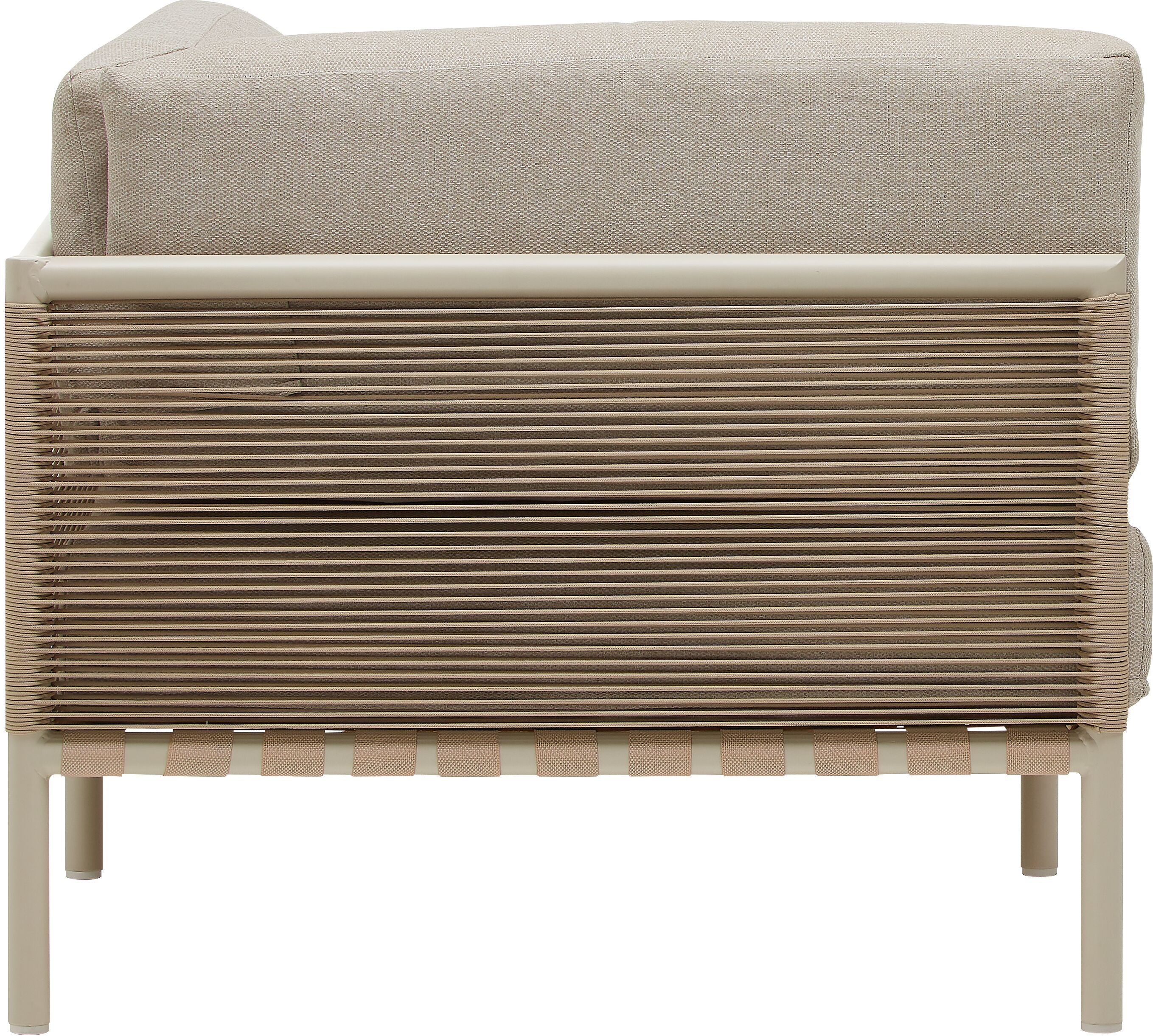 HORIZON Lounge Eckelement - Sand / B: 87.0 cm x T: 87.0 cm x H: 76.0 cm