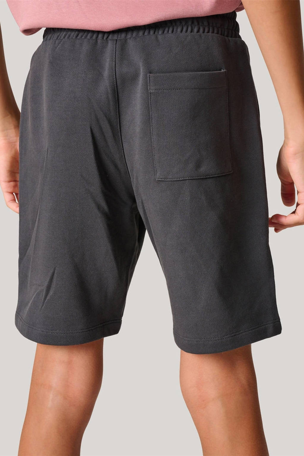 Shoeby regular fit sweatshort antraciet