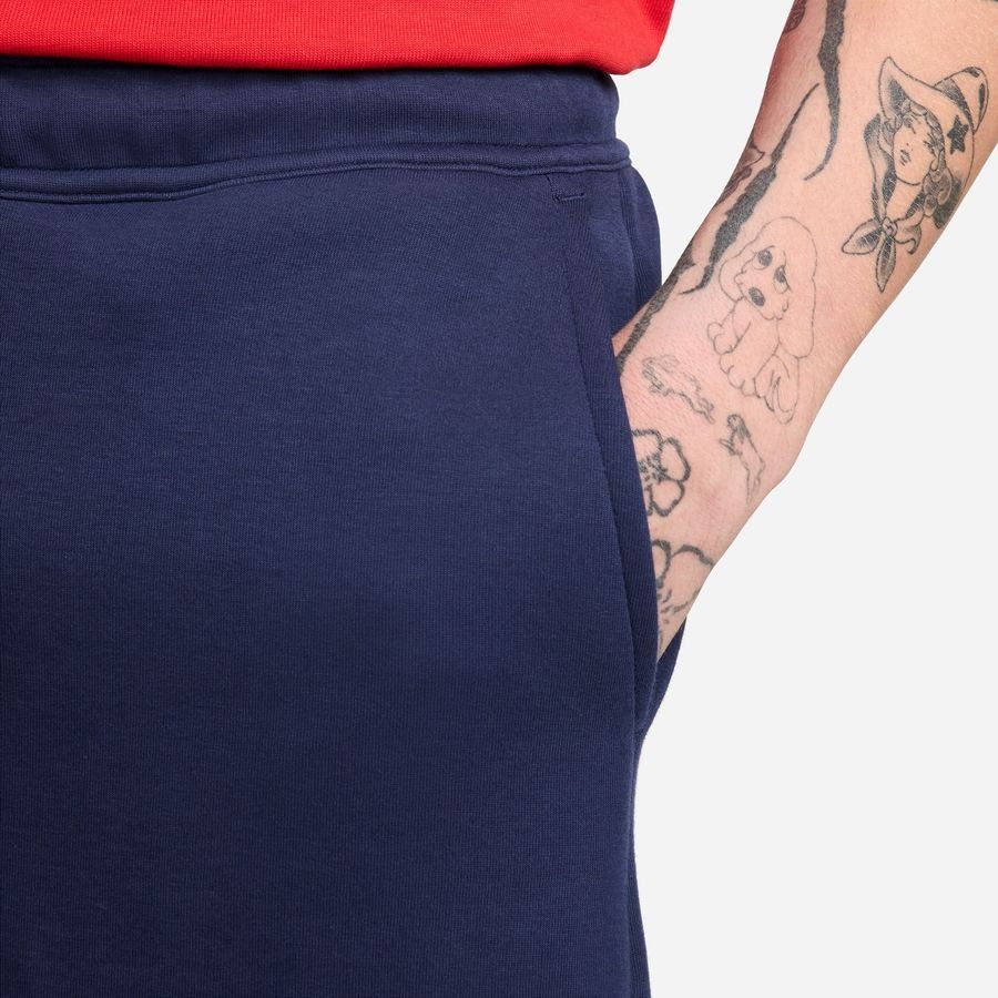 Paris Saint-Germain Short Jogging NSW Tech Fleece - Bleu Marine/Blanc