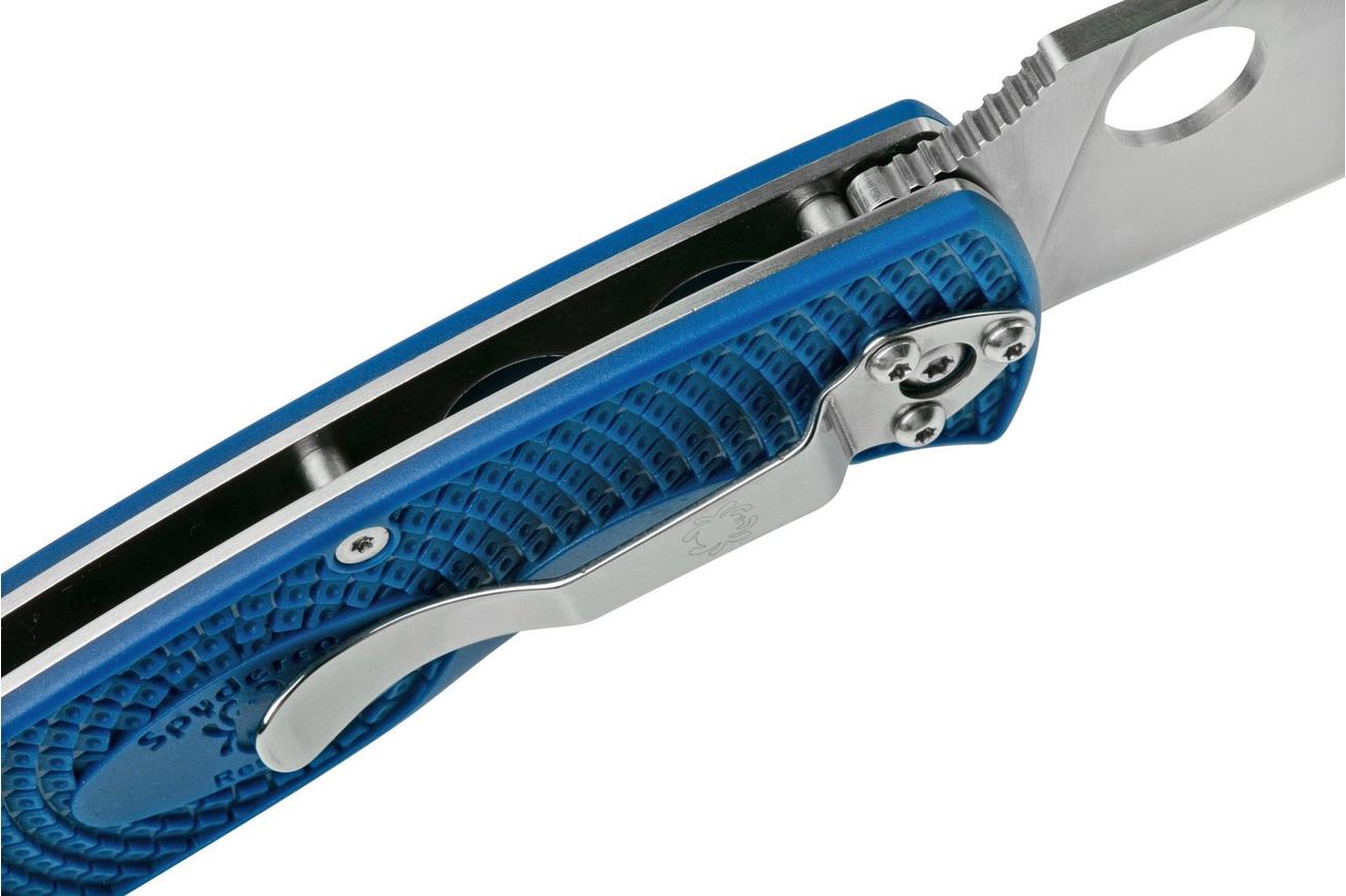 Spyderco Resilience Lightweight S35VN Blue C142PBL FRN zakmes