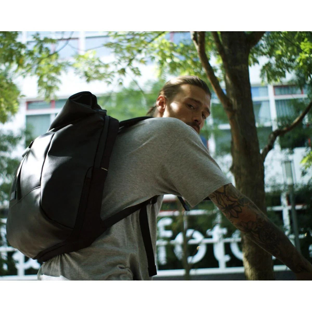 Vanber | overnighter Rolltop laptoprugzak