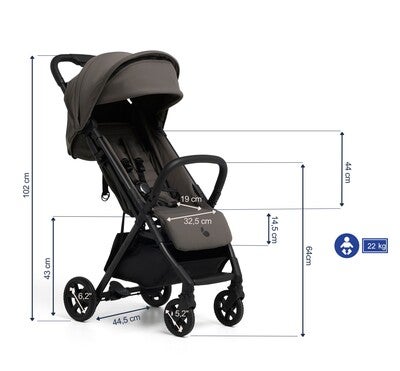 Beemoo Pro Airway Trille, Mocha Grey