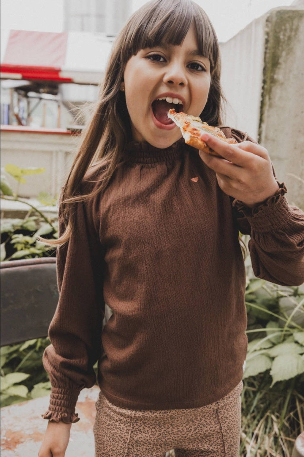 LOOXS longsleeve bruin
