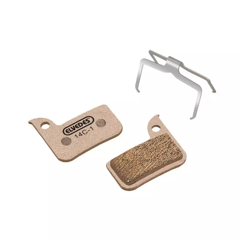 ELVEDES 25 paires plaquettes de frein metaliques pour SRAM Red Road