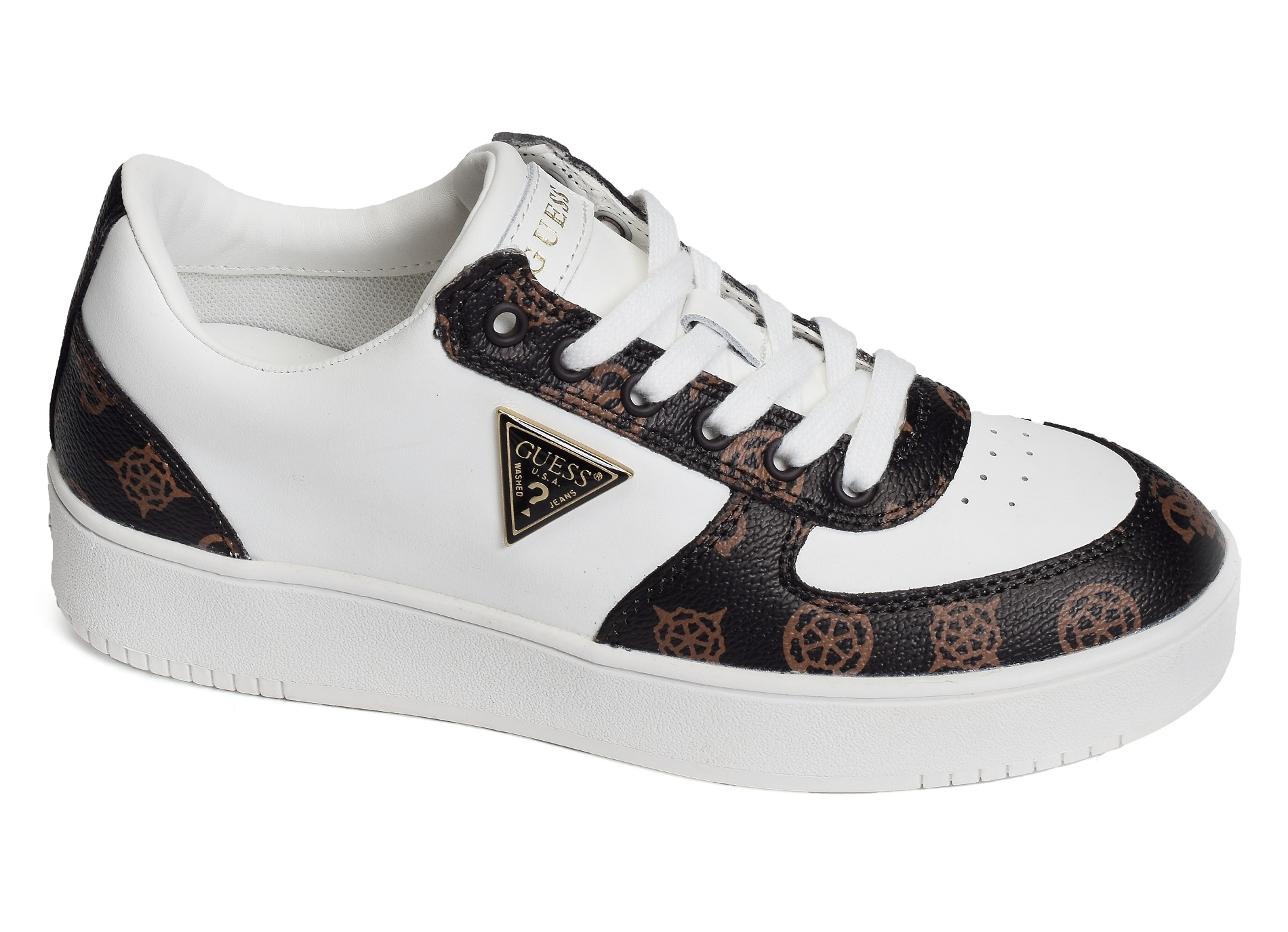 Sidny blanc marron