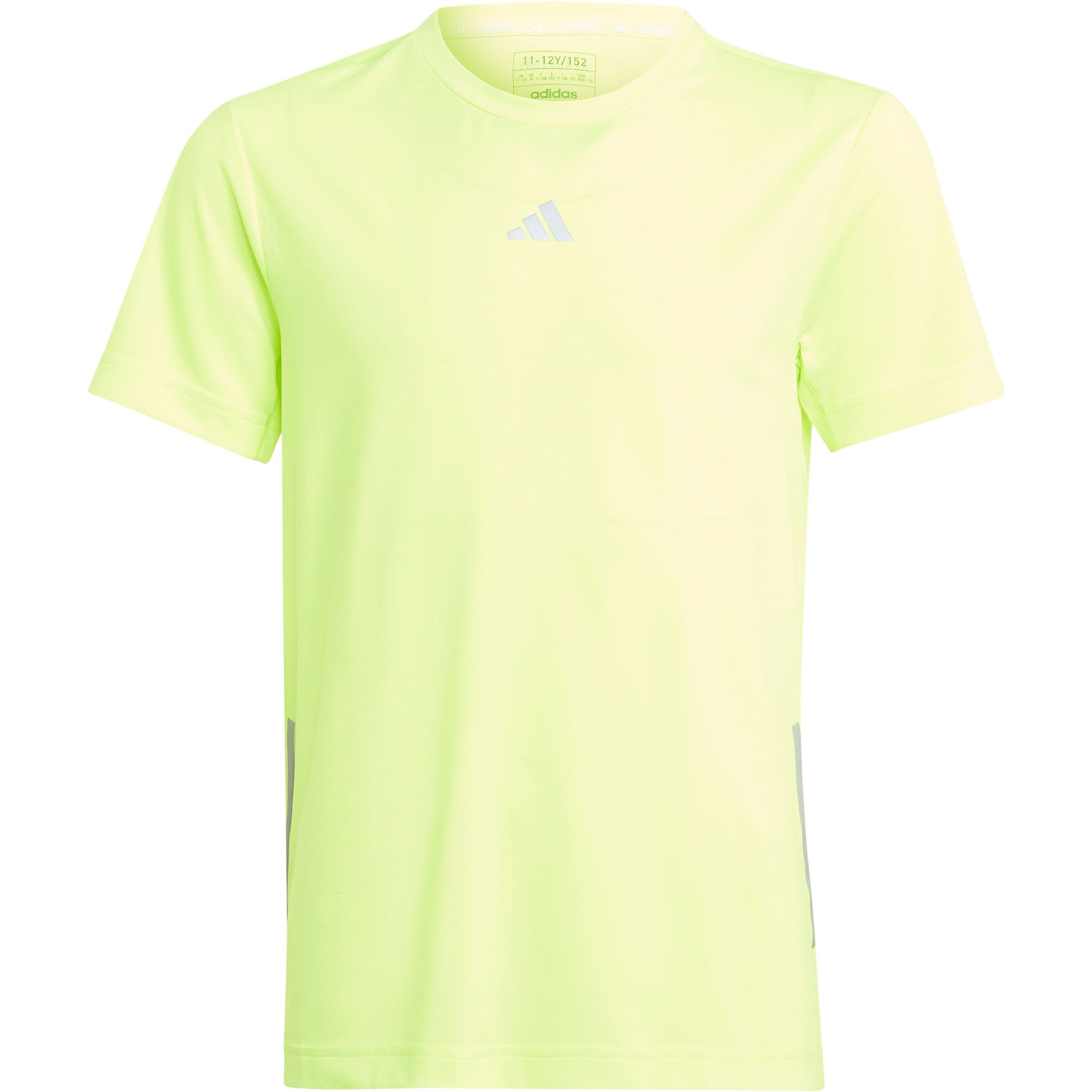 adidas Aeroready 3-Streifen T-Shirt Kinder lucid lemon