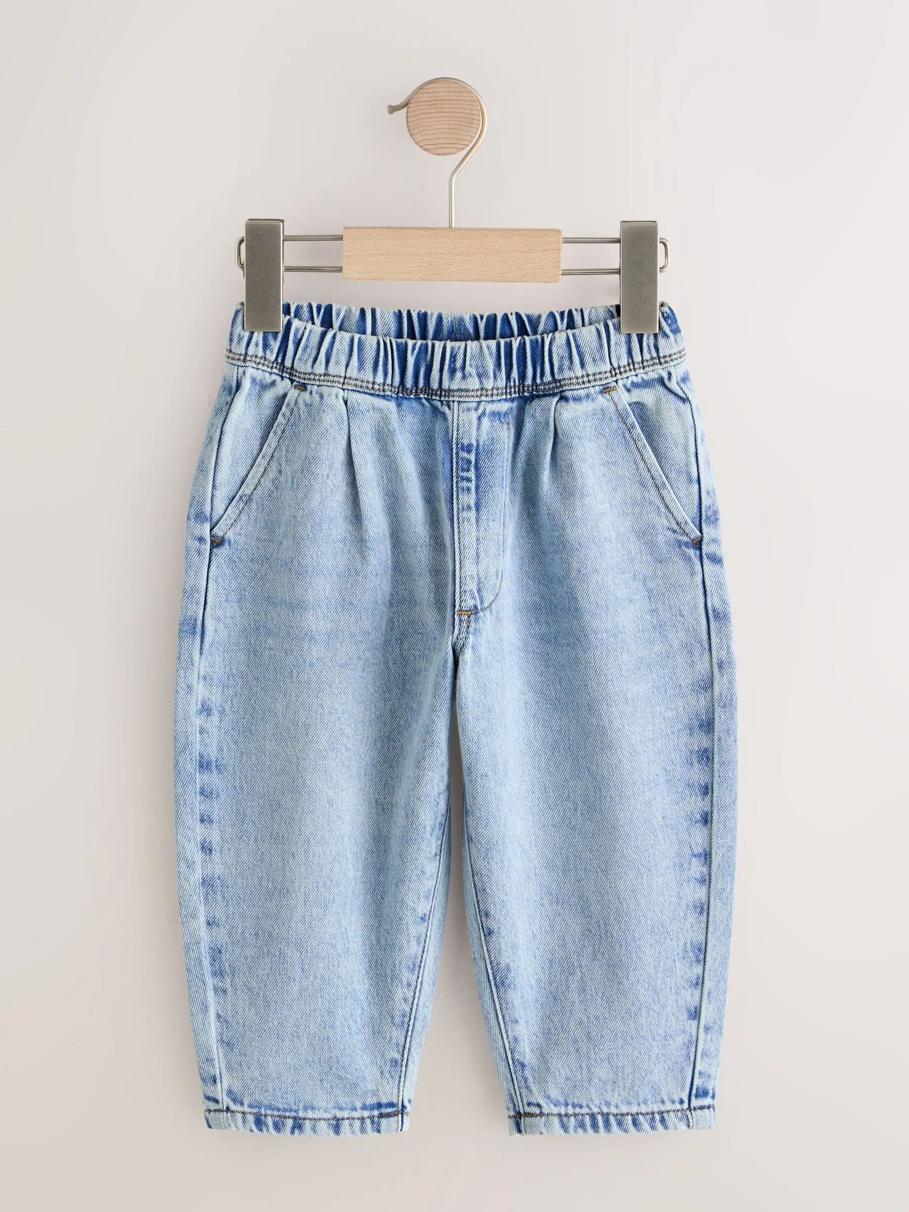 Lichtblauw - Barrel jeans (3mnd -7jr)