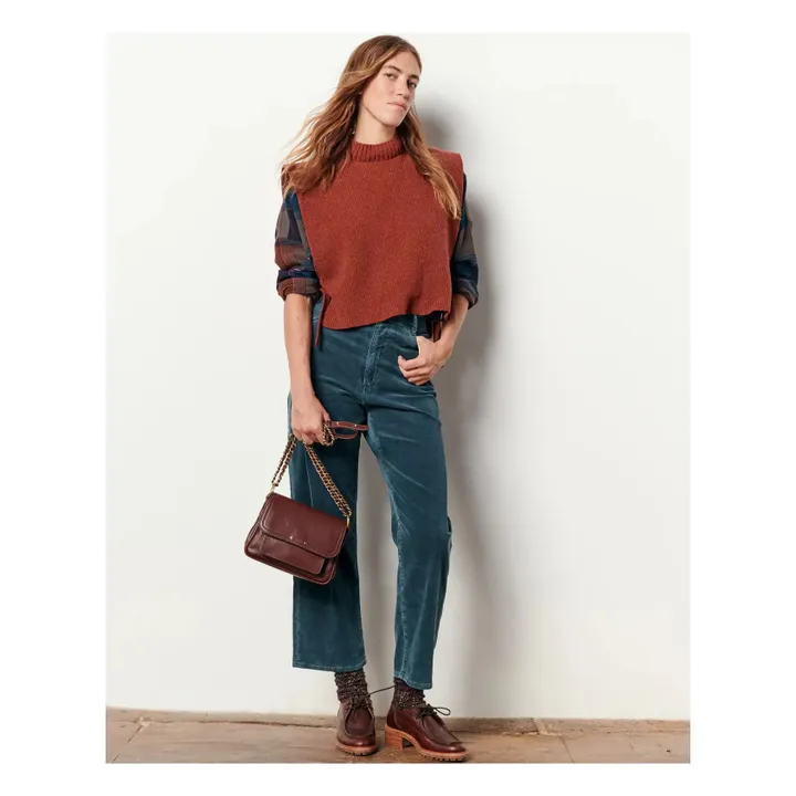 Sessùn Sac Niu Mimita Cuir | Chocolat