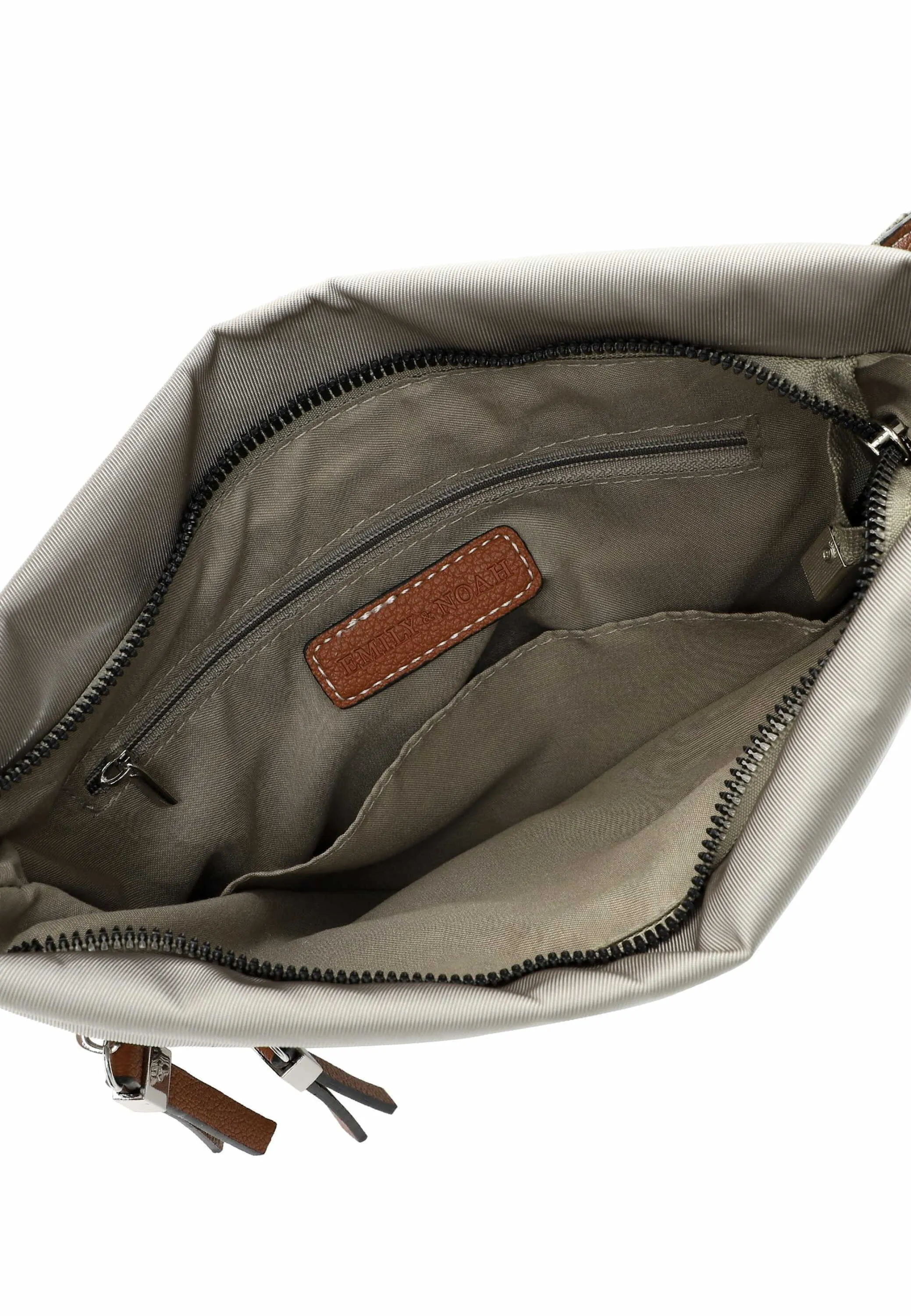 EMILY & NOAH Umhängetasche Khaki Textil