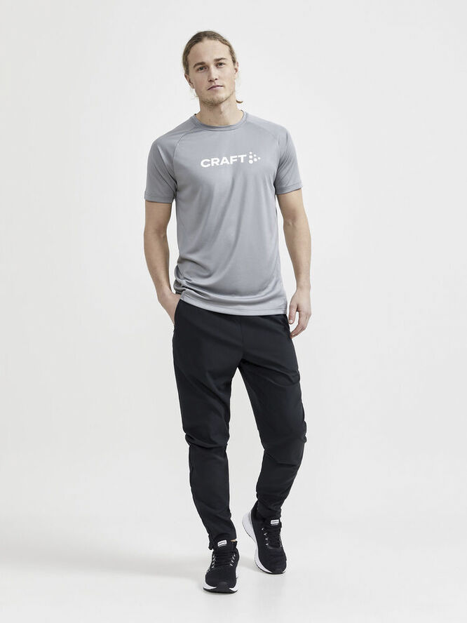 Craft Core Unify Logo løbe T-shirt Grå