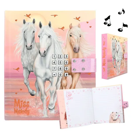 Depesche Miss Melody Tagebuch mit Code und Sound, Motiv 2 SUNDOWN