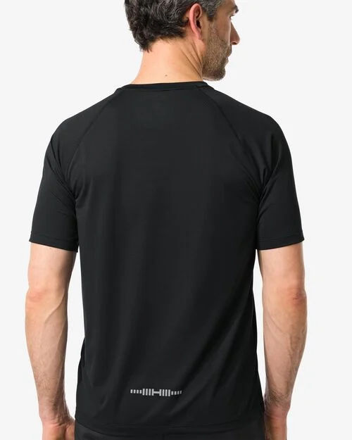 t-shirt de sport homme noir