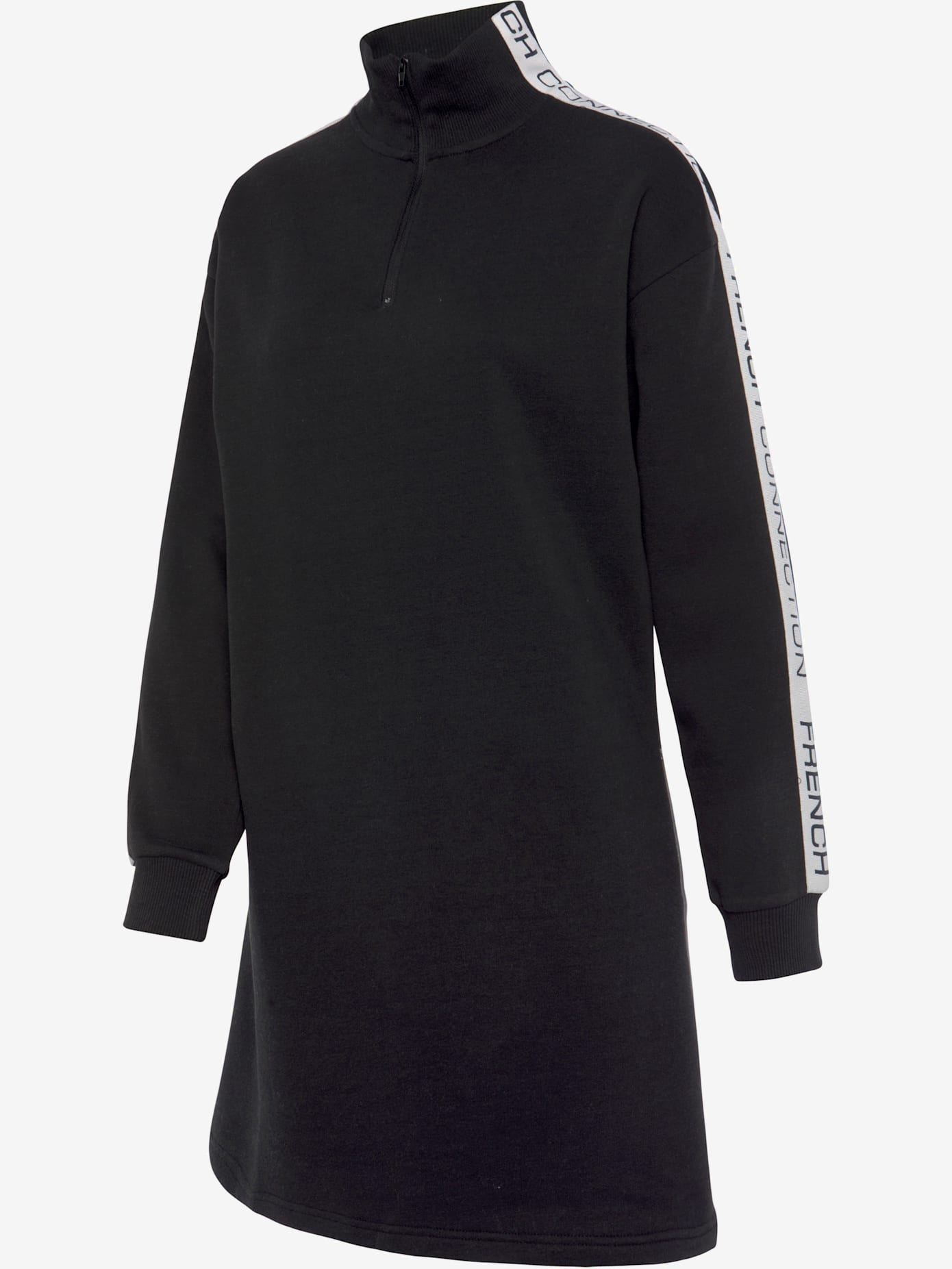 Robe en matière sweat robe sweat à la coupe évasée