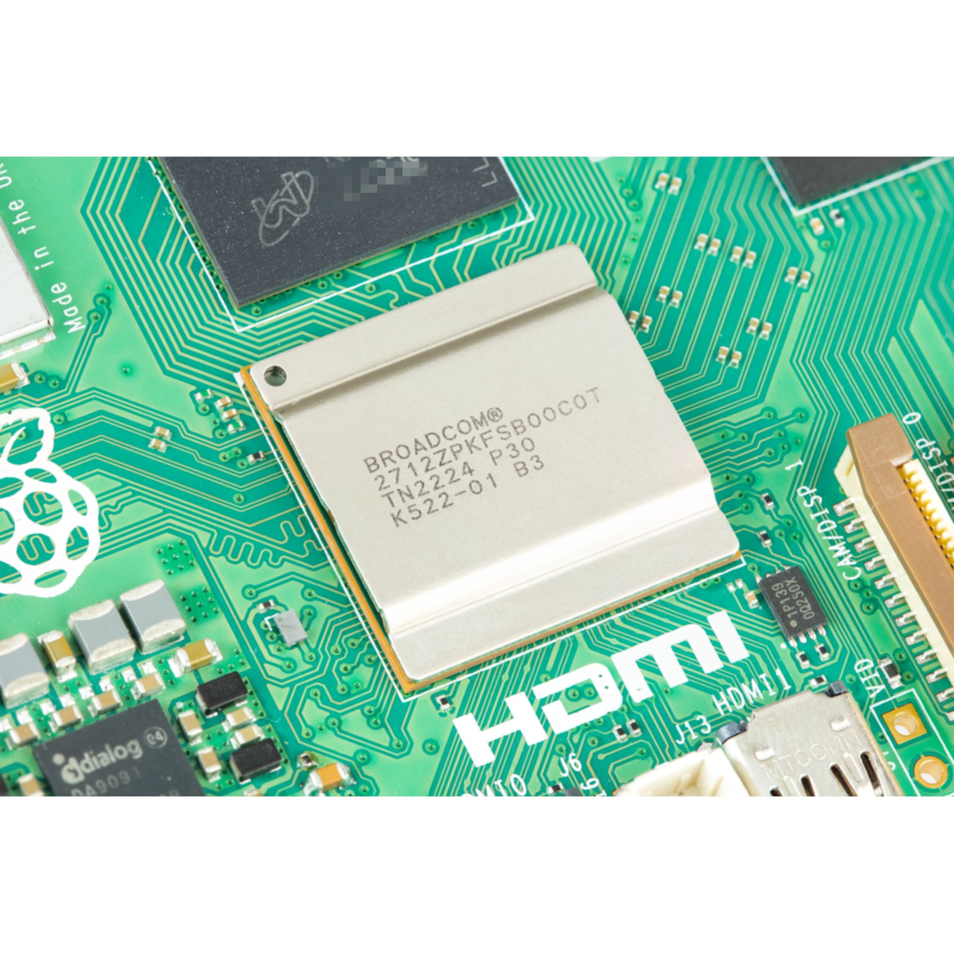 Raspberry Pi 5 Ettkortsdatamaskin Model B 4 GB
