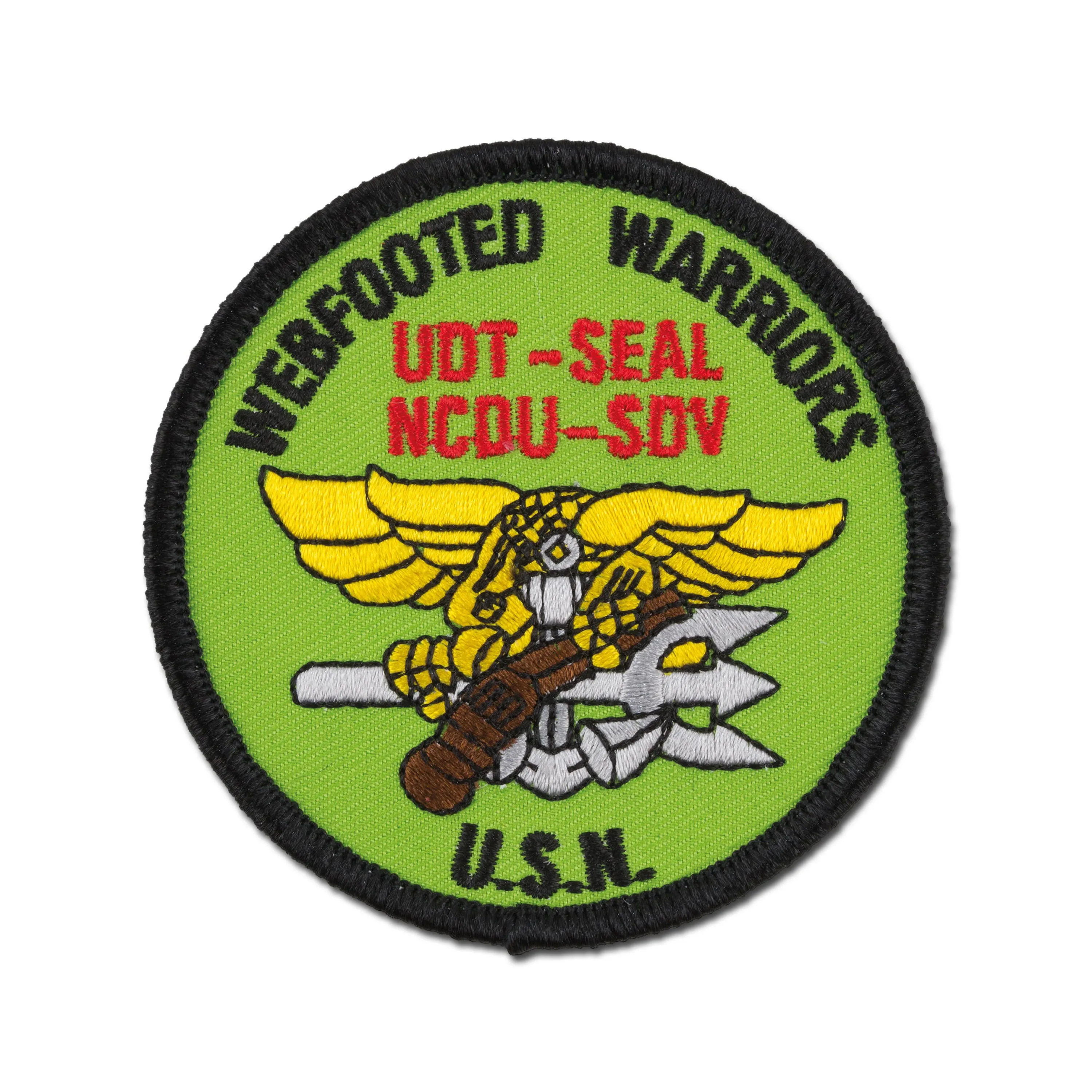 Unbekannt -  Abzeichen US Textil Webfooted Warriors