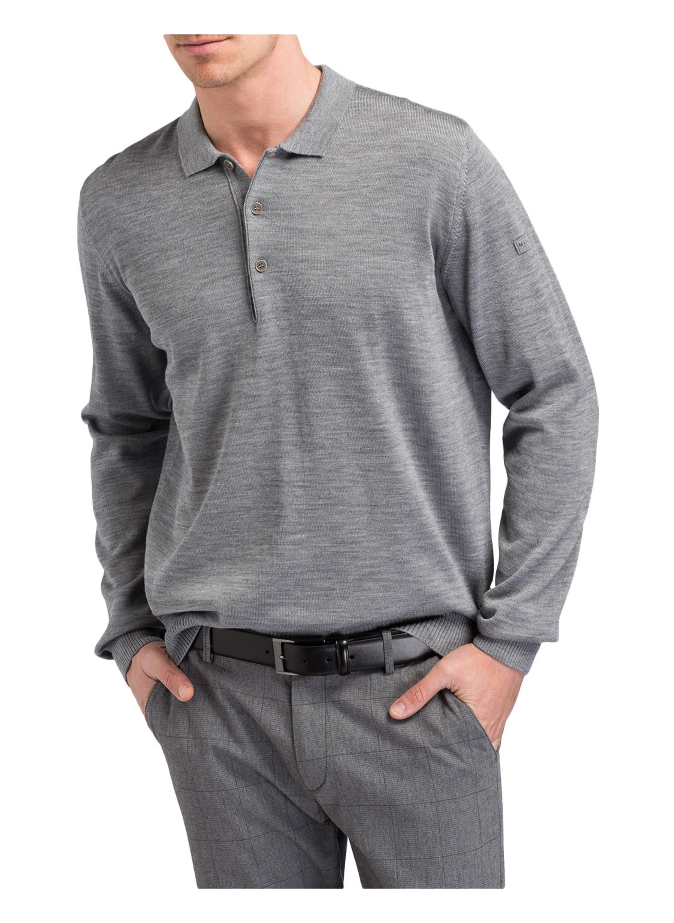 MAERZ MUENCHEN Strick-Poloshirt