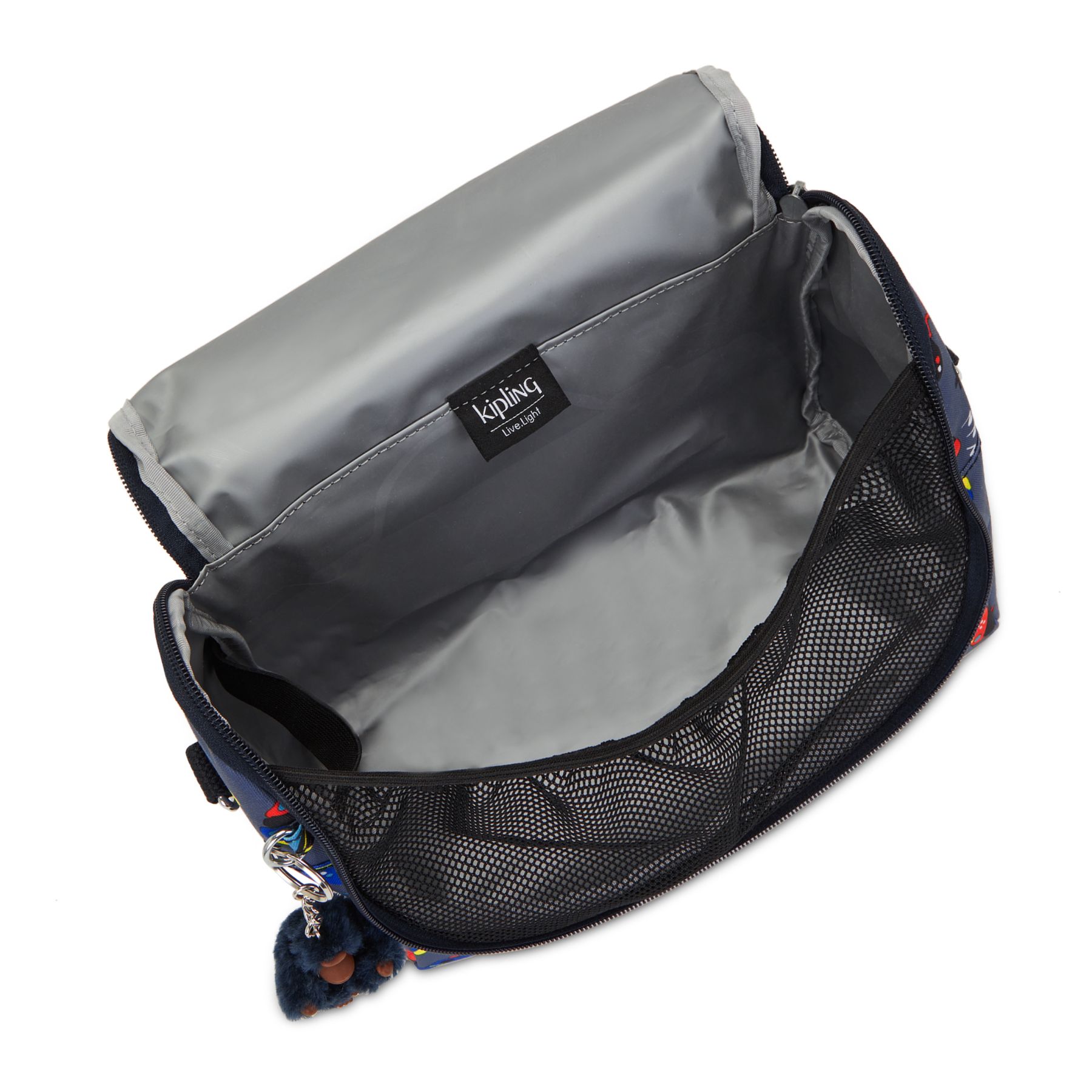 NEW KICHIROU Grand Sac Repas Isotherme avec Manchon pour Valise - Gaming Grey
