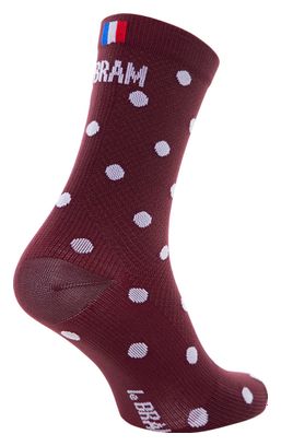 Paire de Chaussettes LeBram Portillon Bordeaux