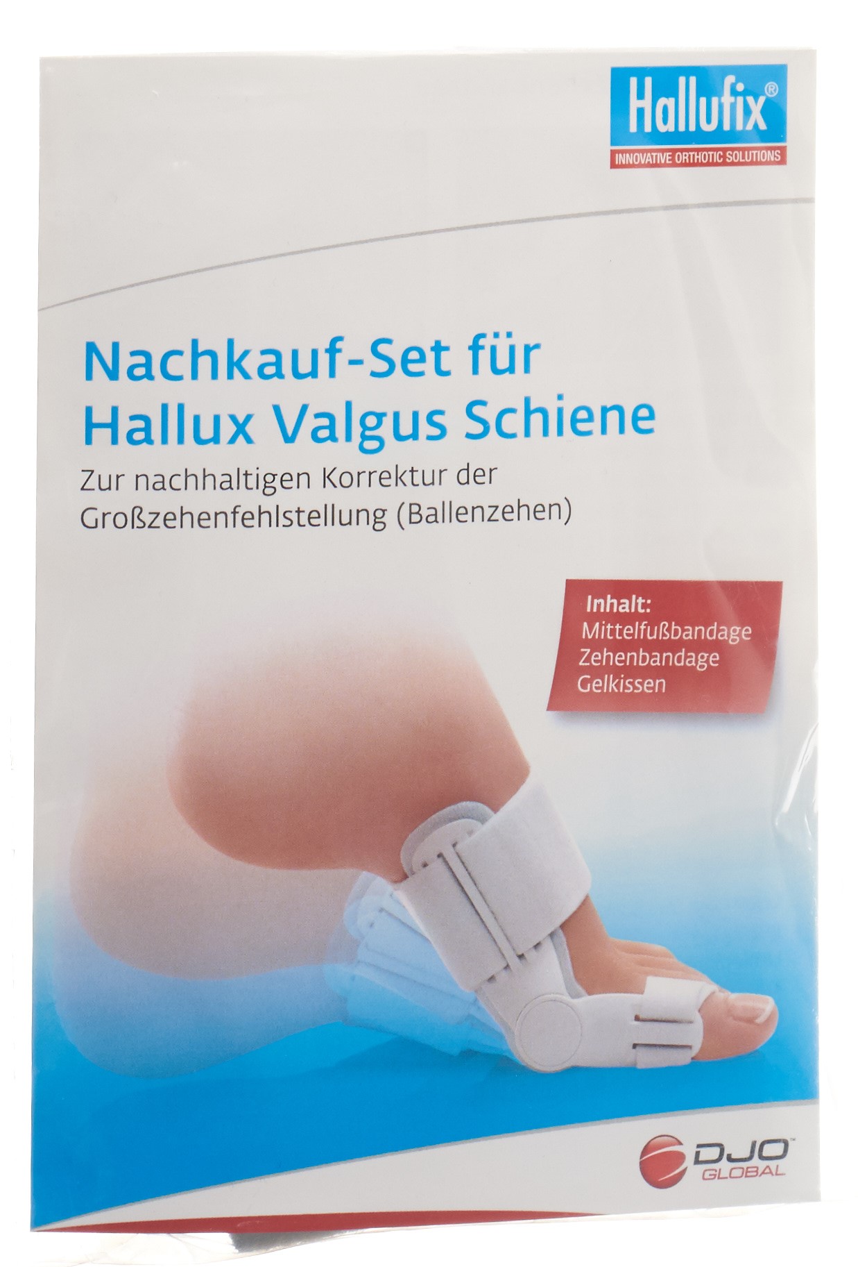 Hallufix Ersatzbandage ohne Schiene 1 Stk