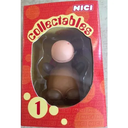 NICI Nilpferd-Sammelfigur braun Nr. 1 Neu versiegelt