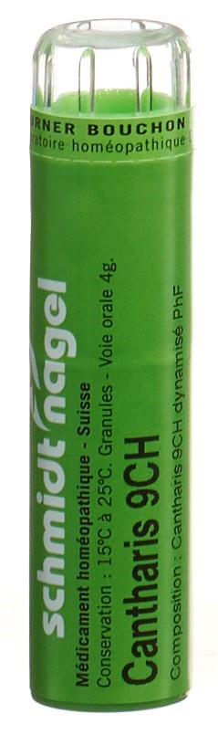 SCHMIDT-NAGEL Cantharis 9 CH<br>4 g, Granulat
