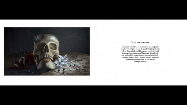 Great House of Calderia Artbook
