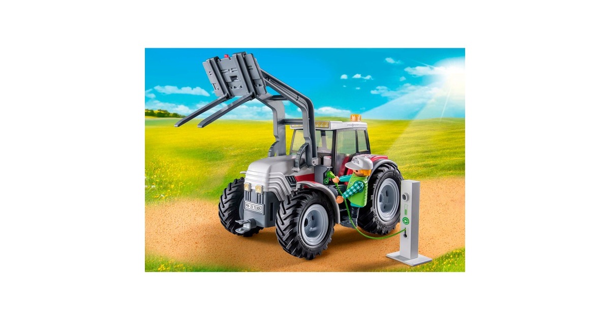 PLAYMOBIL Country - Grote tractor Constructiespeelgoed  (71305)