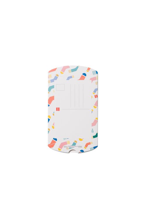 boîte d’expédition fun socks 15x12 blanc