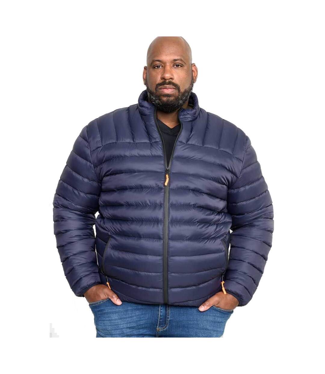 Duke - Doudoune matelassée LIMEHOUSE D555 - Homme (Bleu marine) - UTDC410