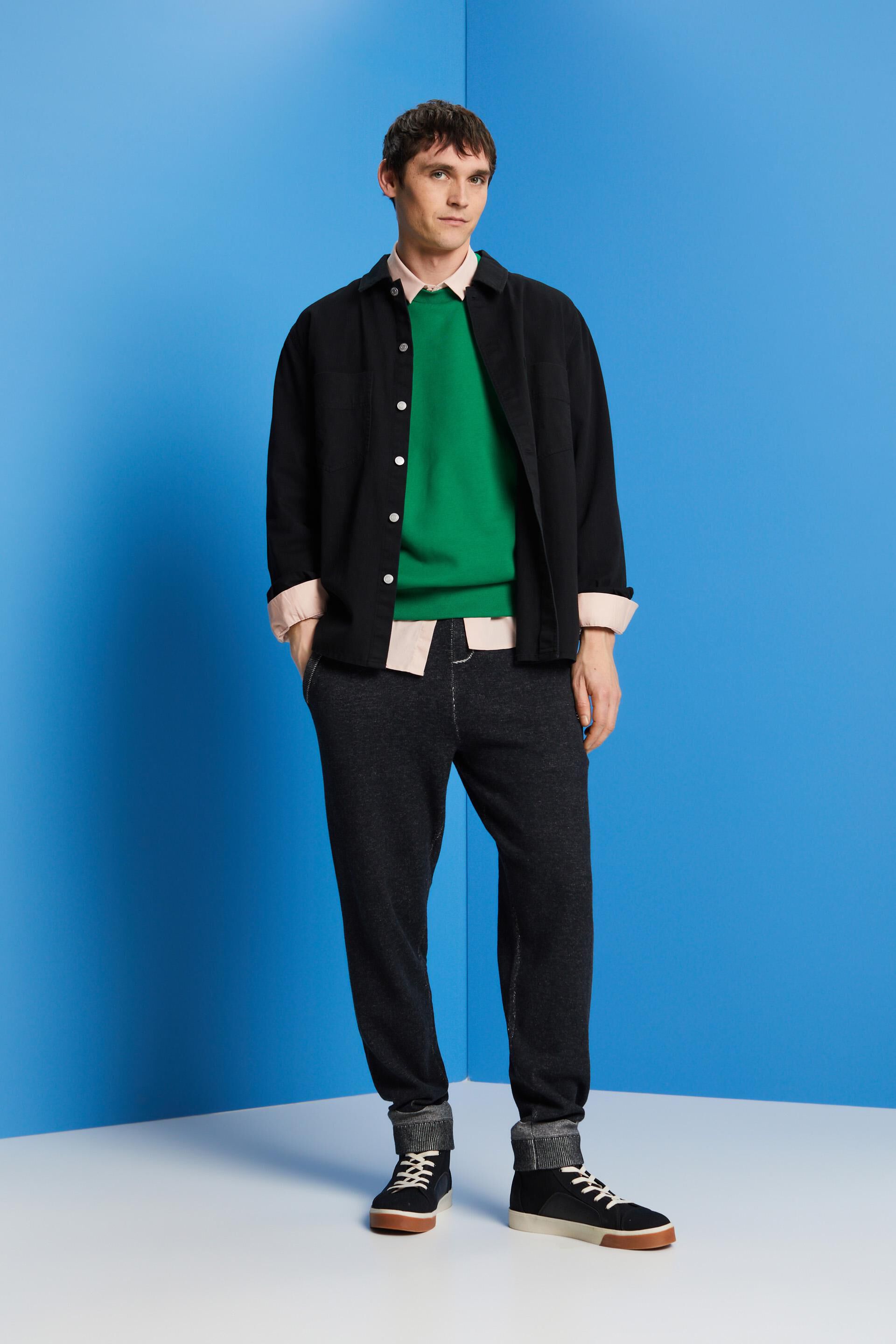 Pantalon de jogging taille haute à logo imprimé