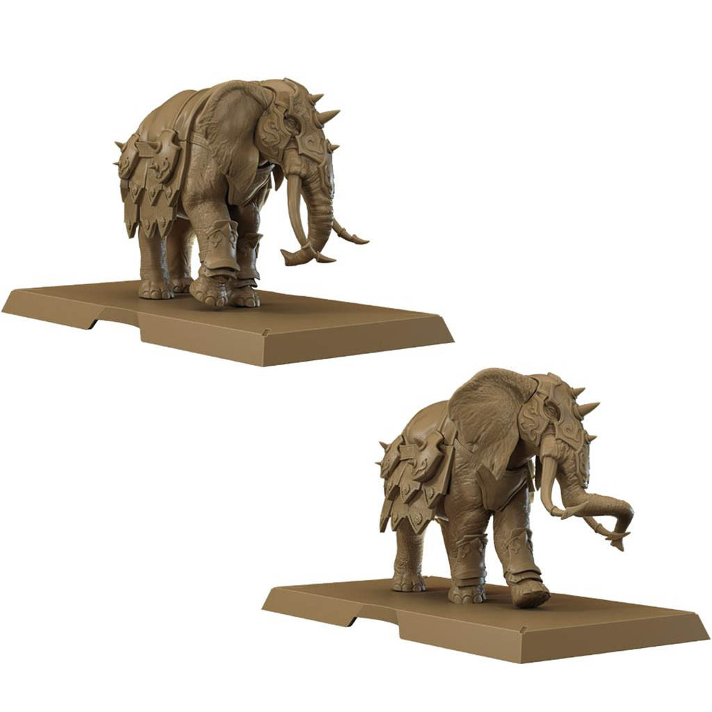 Le Trône de Fer : le Jeu de Figurines - Éléphants de la Compagnie Dorée