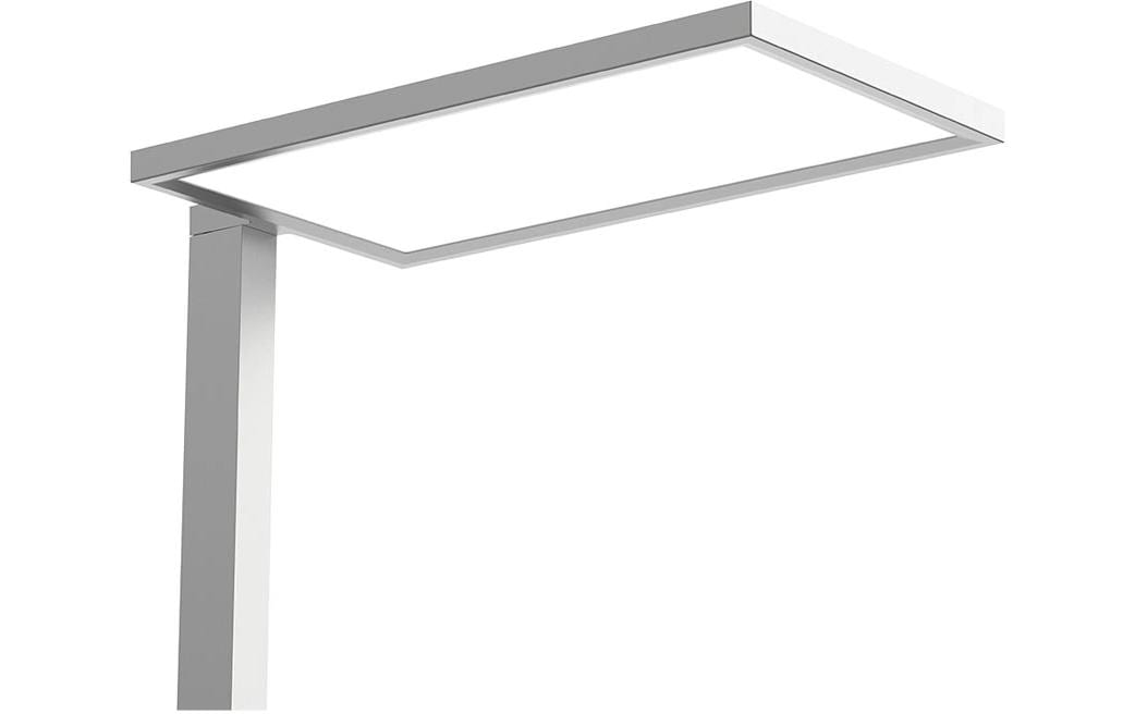 Bürostehleuchte dimmbar 30W, 7500 lm, 6000K – Silber<br>Büro-Stehlampe»