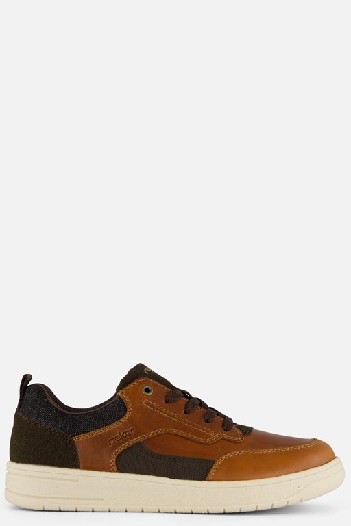 Rieker Sneakers cognac Leer