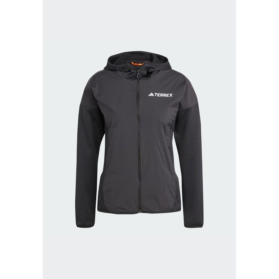 Adidas Terrex Xperior Climawarm  Wind Light Fleece Hooded Jacket