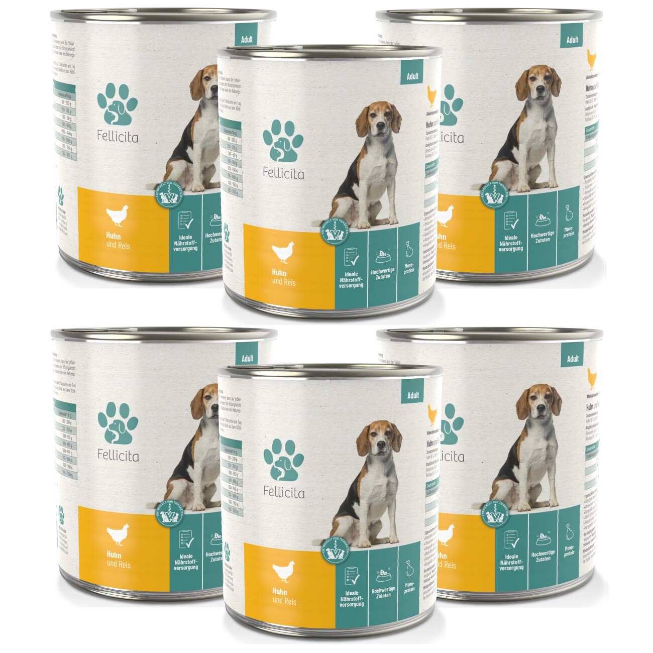 Fellicita Huhn & Reis 6x 800g
