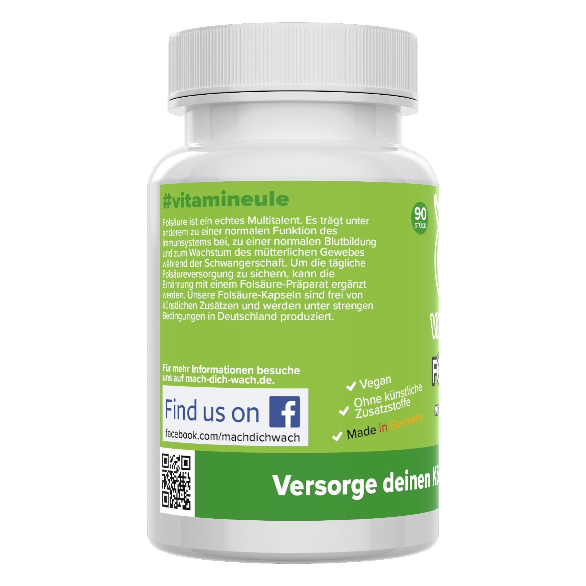 Folsäure Kapseln - Vitamineule®