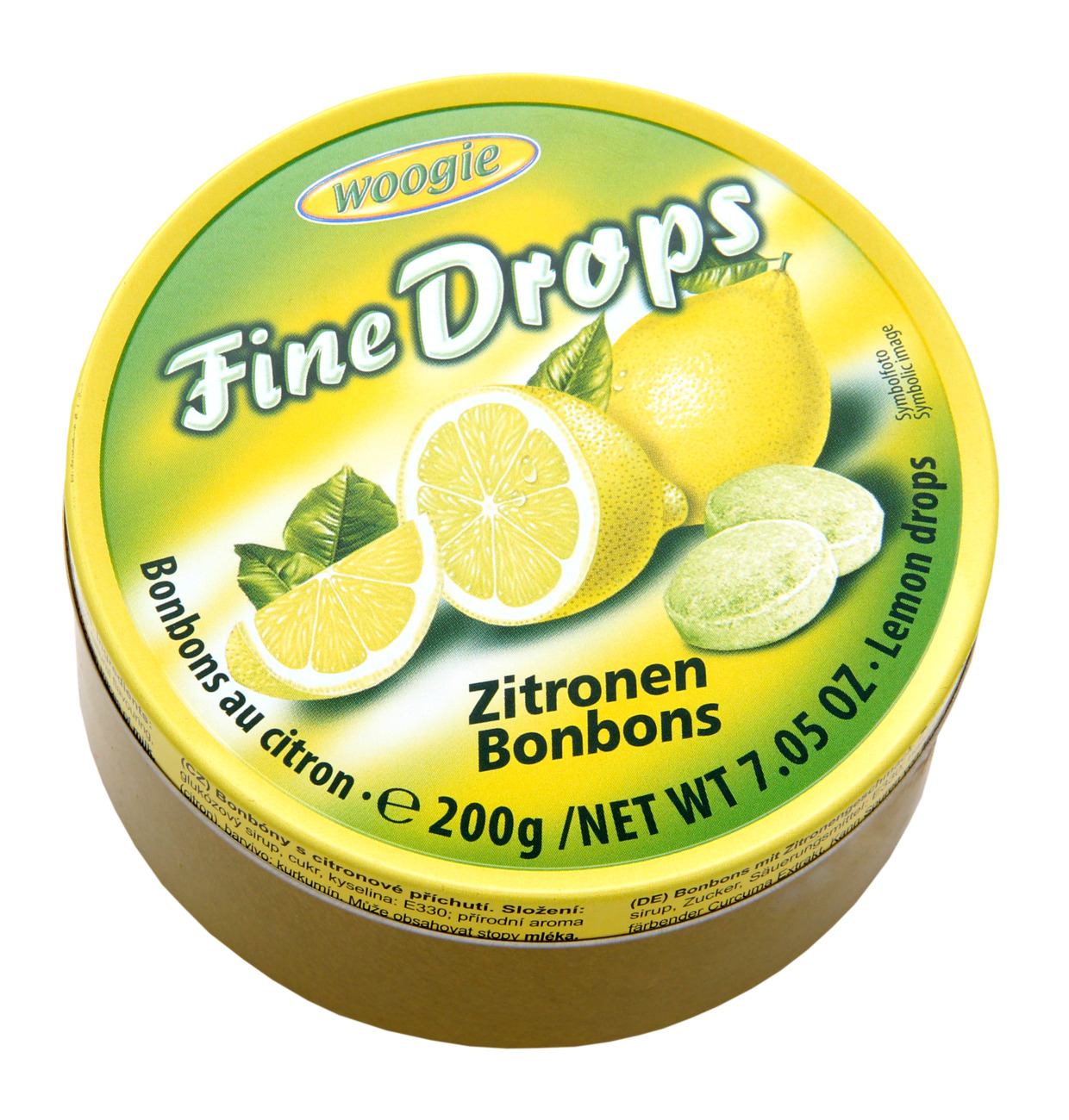 Woogie Zitronen Bonbons 200g MHD:22.4.27