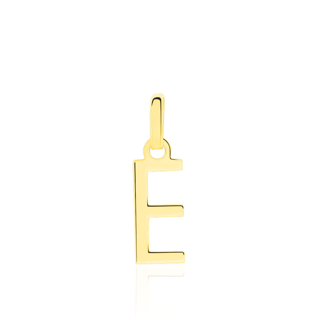 Pendentif Ionia Lettre Or Jaune