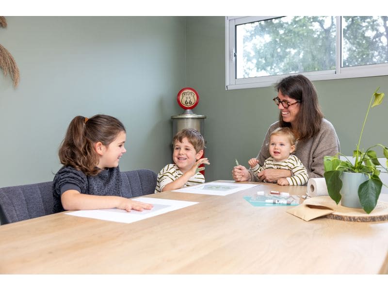 Tiny Love Familien Handabdrücke Ein kreatives Andenken für die ganze Familie