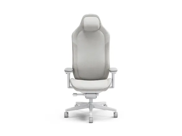 Fractal Design Refine - Spillestol - ergonomisk - lænestol - armstøtter - T-formet - vippe - glass fiber reinforced polyproylene/polyamide - let