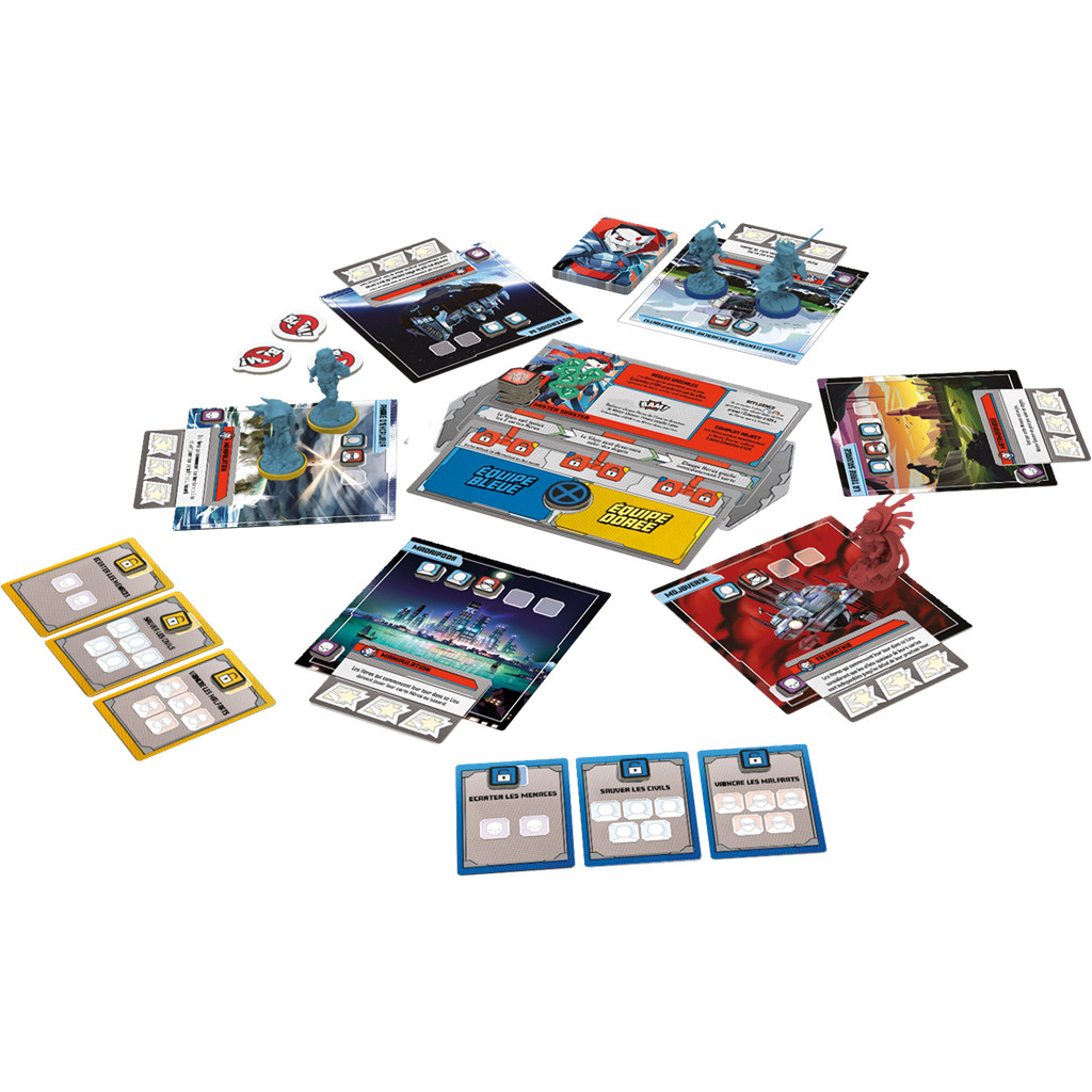 Marvel United - Equipe Bleue
