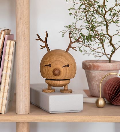 Hoptimist Medium Reindeer BimBlå - 14 cm - Eg