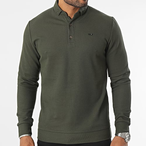 Chemise Manches Longues Vert Kaki