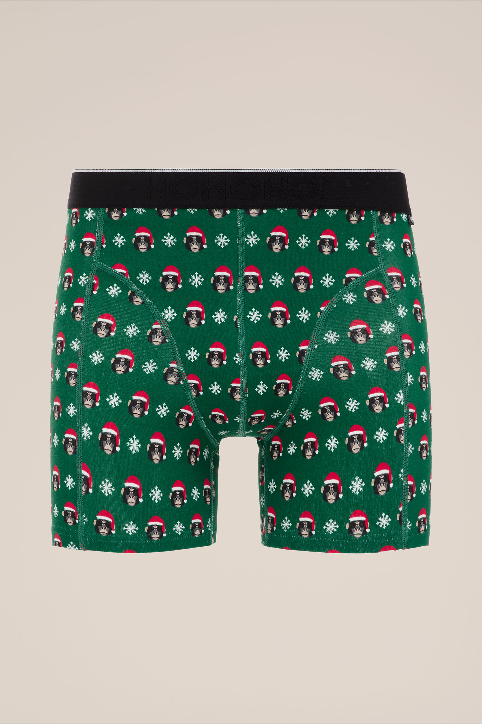 boxershort met dessin WE Fashion Donkergroen
