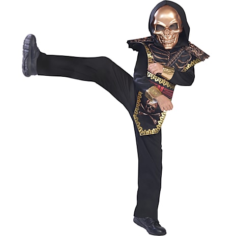 Halloween ninja kostume str. 140